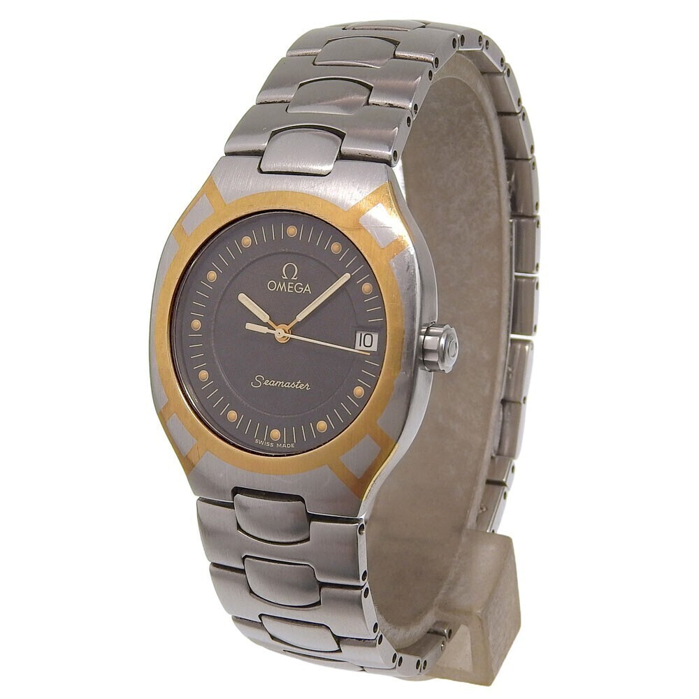 Omega Seamaster Polaris Day-Date Quartz Stainless Steel 31